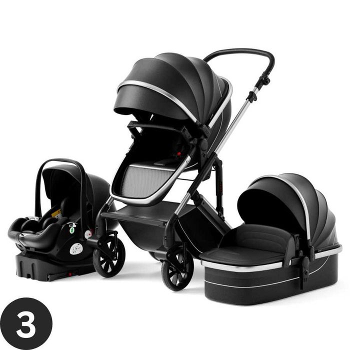 Луксозна Детска/Бебешка Количка 3 в 1  - За Вашия Най-Скъп Дар!