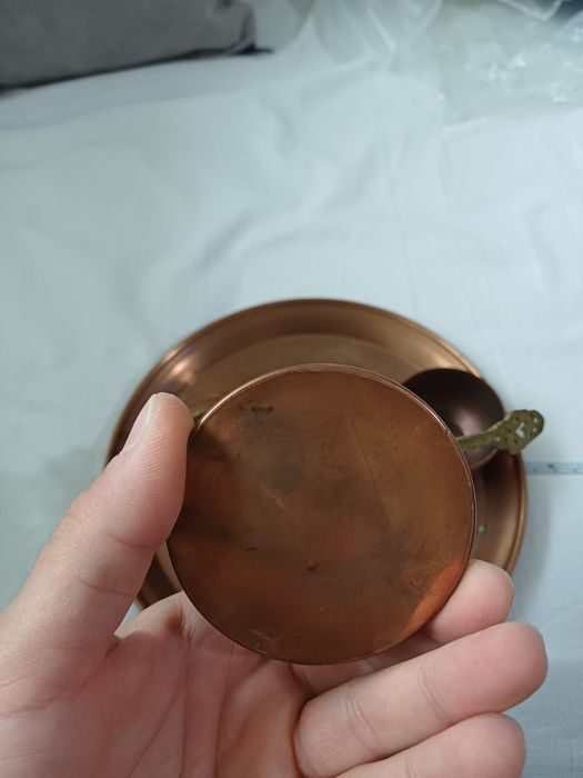 сервиз за кафе,меден Made in jugoslavia