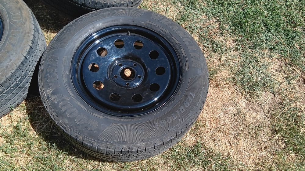 5x120 R18 8j range rover p38 с гуми 255 65 18