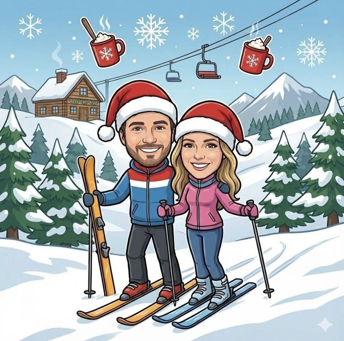 Caricaturi Personalizate - Cadoul Unic, Valentine's Day