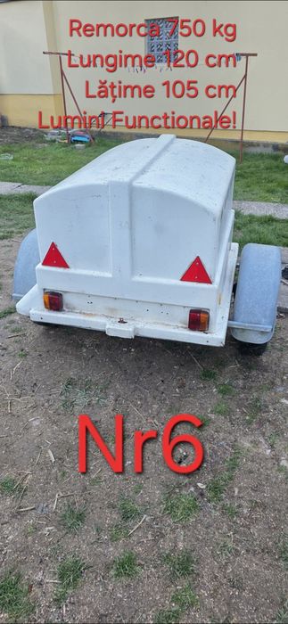 Remorci /platformă 750 kg