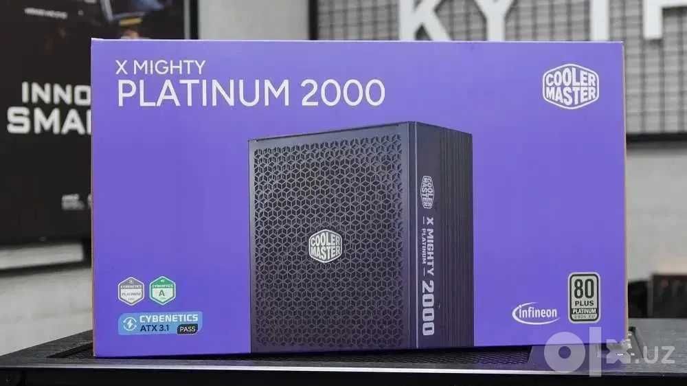 Блок питания CoolerMaster X MIGHTY 2000W Platinum черный