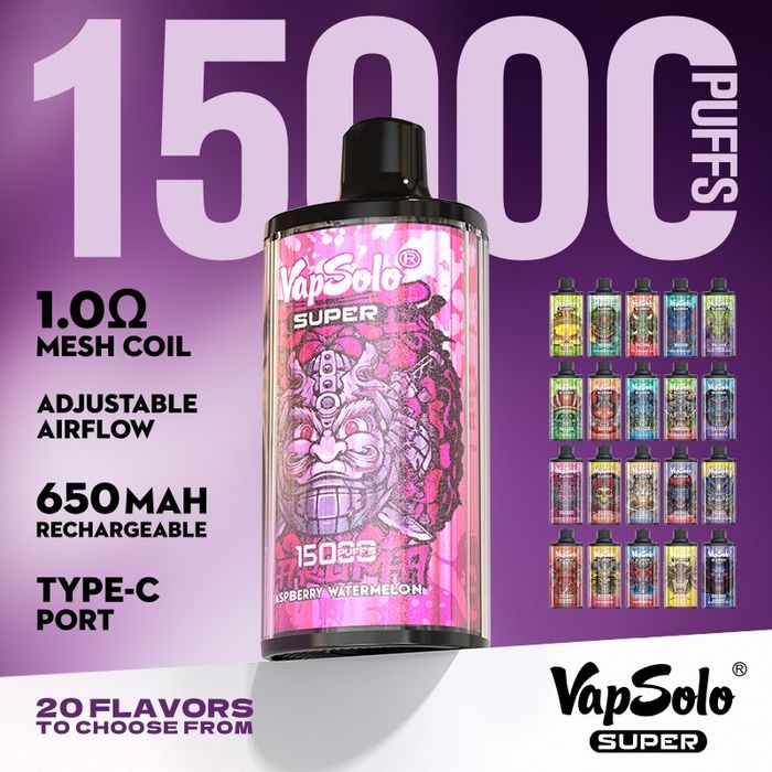 Vape 15.000 puffs vapsoolo
