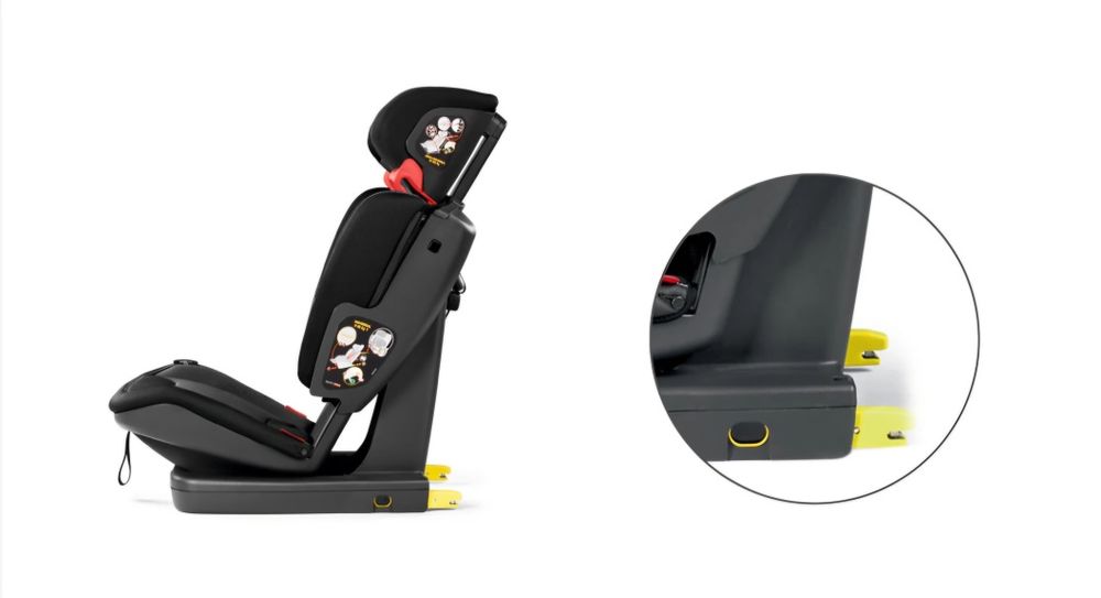 Scaunul auto Peg Perego, Viaggio 1-2-3 Via, cu Isofix, stare excelenta