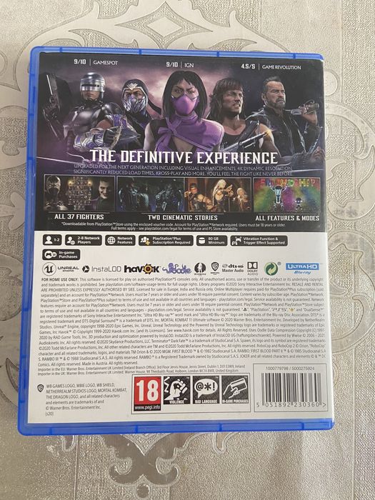 Игровой диск на пс 5