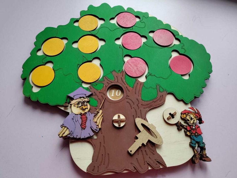 Обучающее пособие "Состав числа - 10"