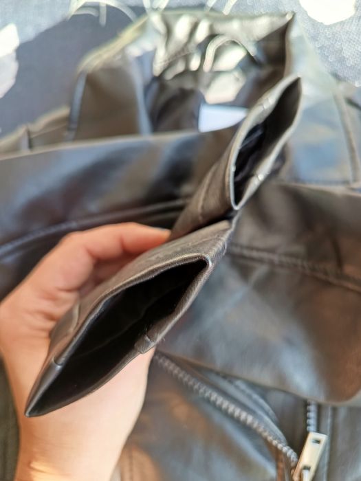 Еко кожа рокерско яке 116