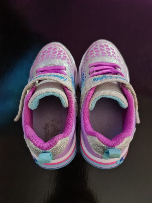 Adidasi fete Skechers Heart Lights