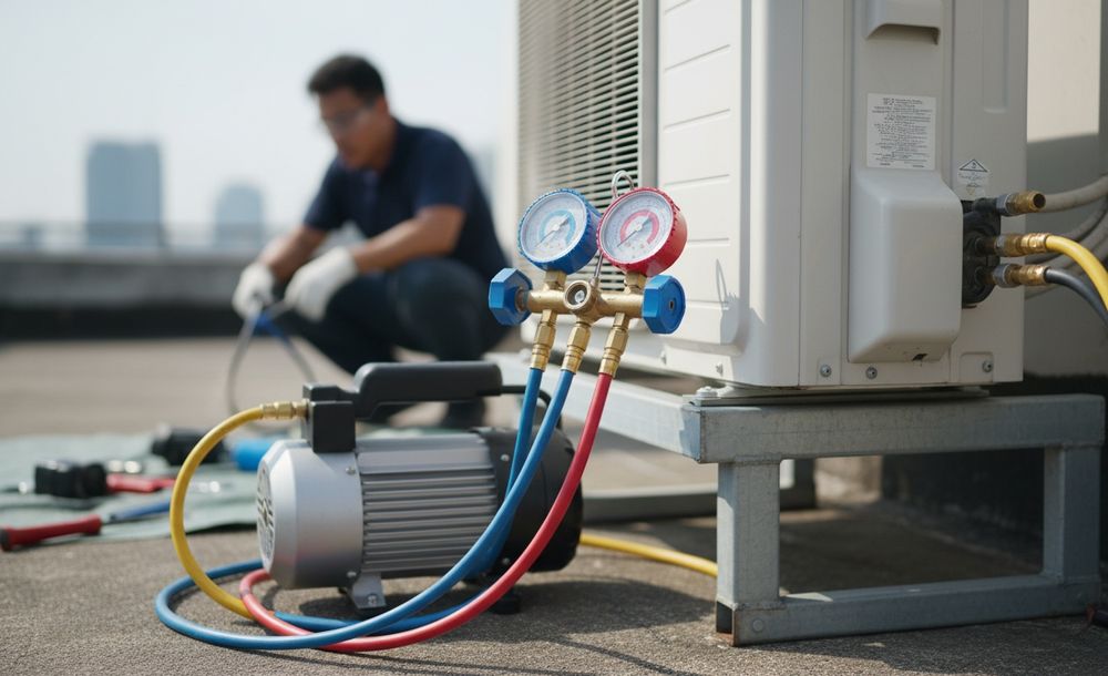 Konditsaner Urnatish you yuvish tamirlash Кондиционера Установка ремон