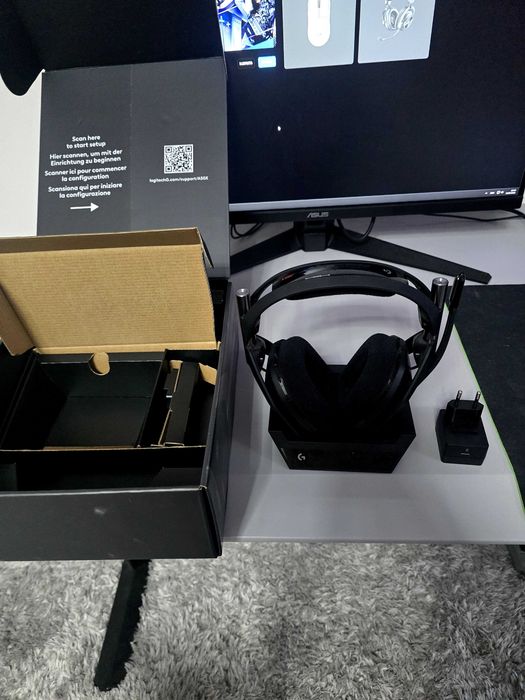 Logitech G ASTRO A50 X LIGHTSPEED – Като нови, гаранция