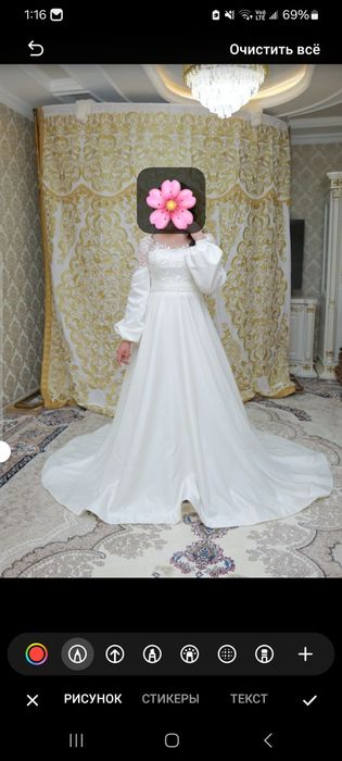 Продаётся свадебная платья