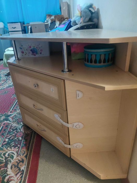 Тумба угловая б/у