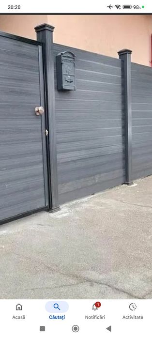 Panouri PVC Porți Garduri