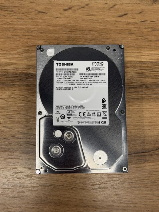 Жесткий диск | Seagate 6tb Skyhawk | Новый