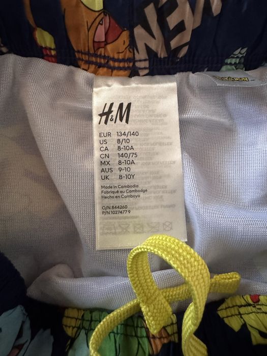 Pantaloni scurti de baie copii HM 134/140