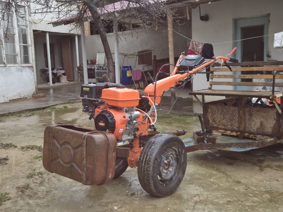 Мотоблок прицепом