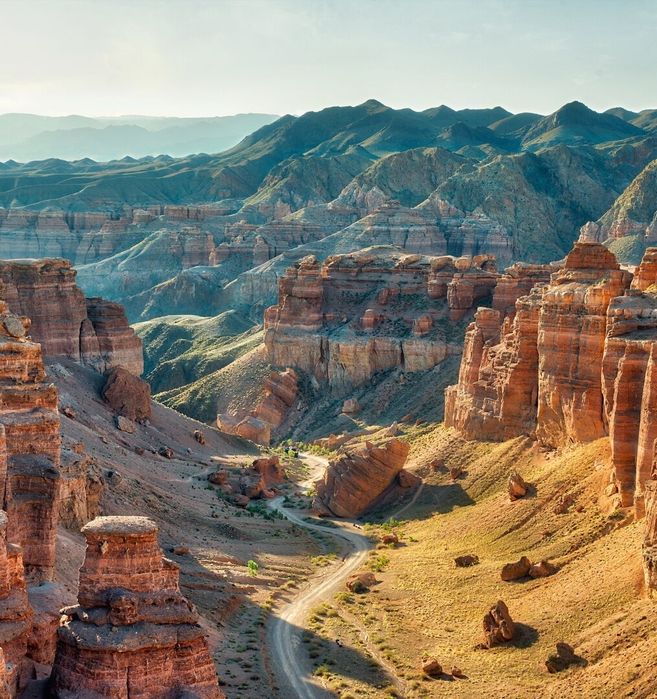 Такси Чарын Көлсай Горячий источникКапшагай