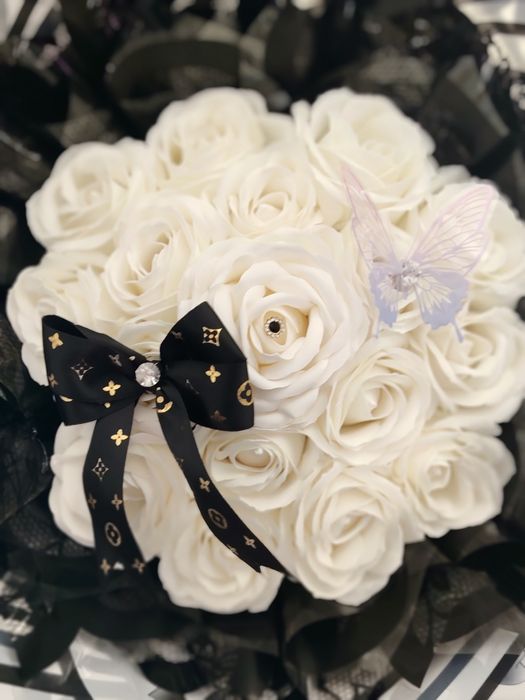 Buchet trandafiri săpun