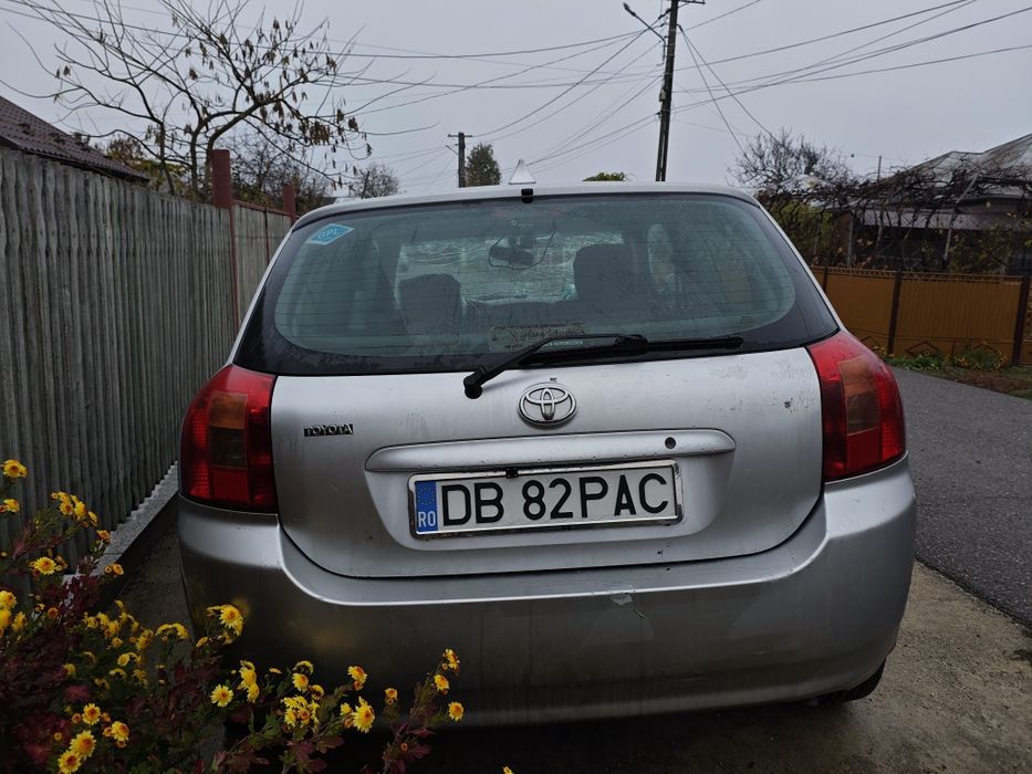 Toyota Corolla pentru reparat sau dezmembrări, instalație de gaz