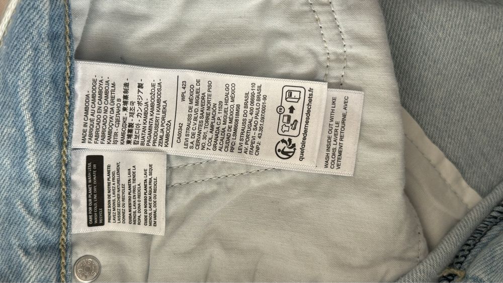 Levis джинсы новые