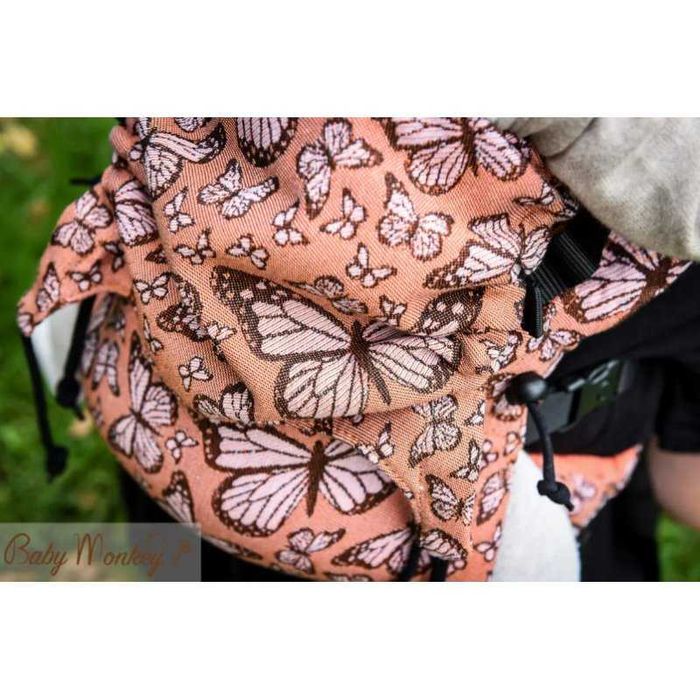 от 5+ месеца | Ергономична раница Baby Monkey Regolo - Butterfly