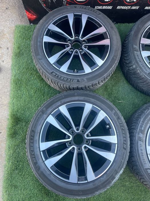 Jante Mercedes R 17 5x112 C class in 2 latimi cu 245 45 17 si 225 50 17 michelin