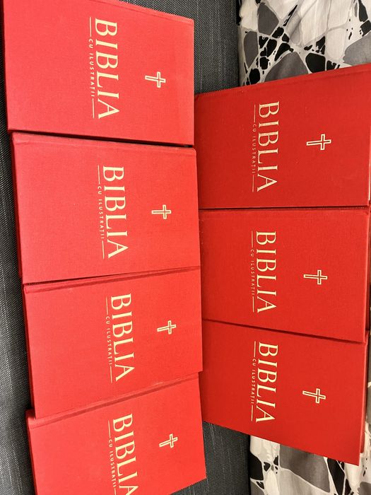 Biblia cu ilustratii 8 volume. Cititi descrierea