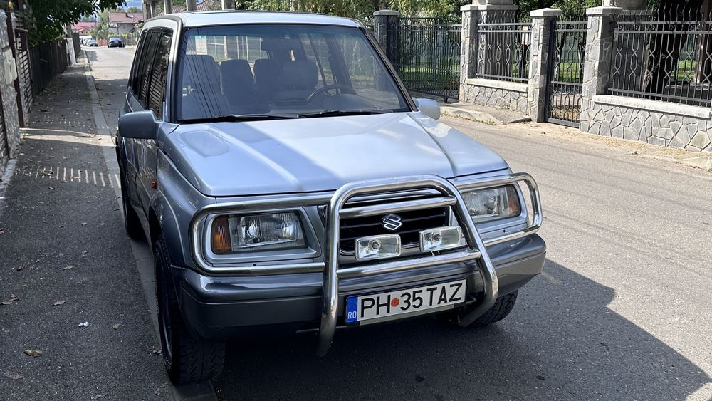 Suzuki Vitara 2.0 V6 24V 4x4 + Reductor | 1997 | AC | Trapă | 2 seturi roți originale, inclusiv de offroad