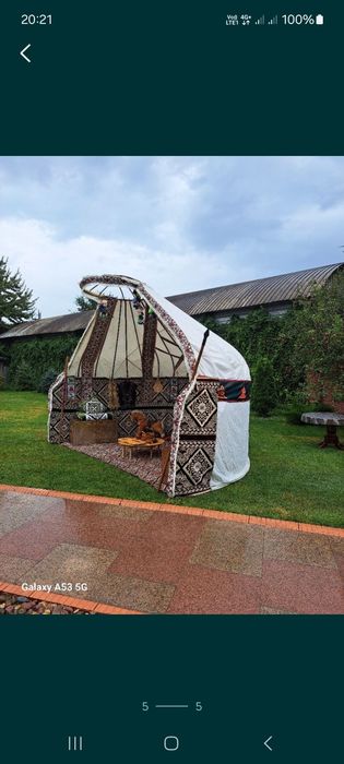 Юрта, ПолуЮрта в Аренду