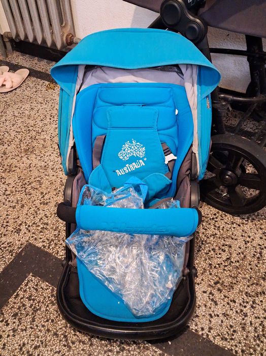 Детска количка с два коша