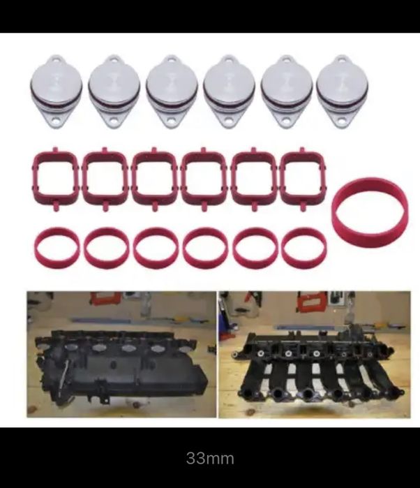 Kit anulare clapete galerie admisie doape Bmw M47 M57 22mm 33mm