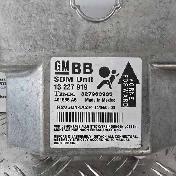 Calculator airbag Opel Astra H facelift