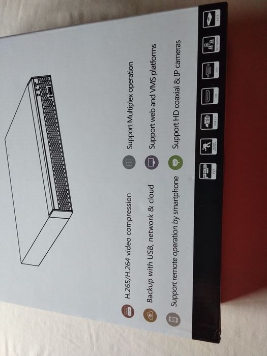 голям HD SMART VIDEO RECORDER за 4 бр. HD камери нов