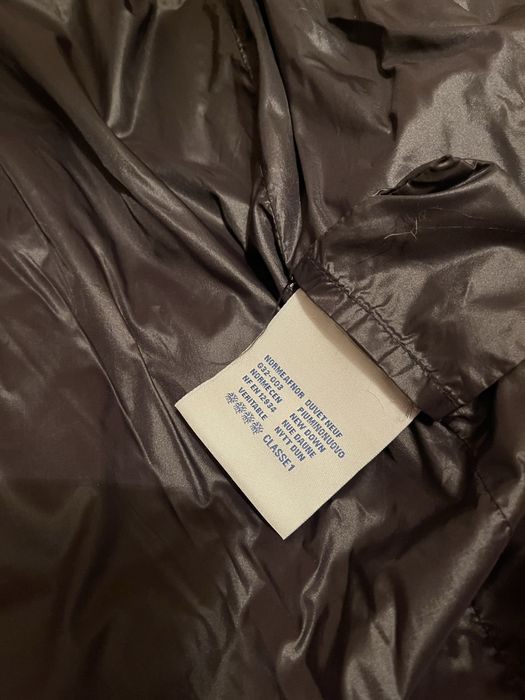 Мъжко черно яке moncler гъши пух