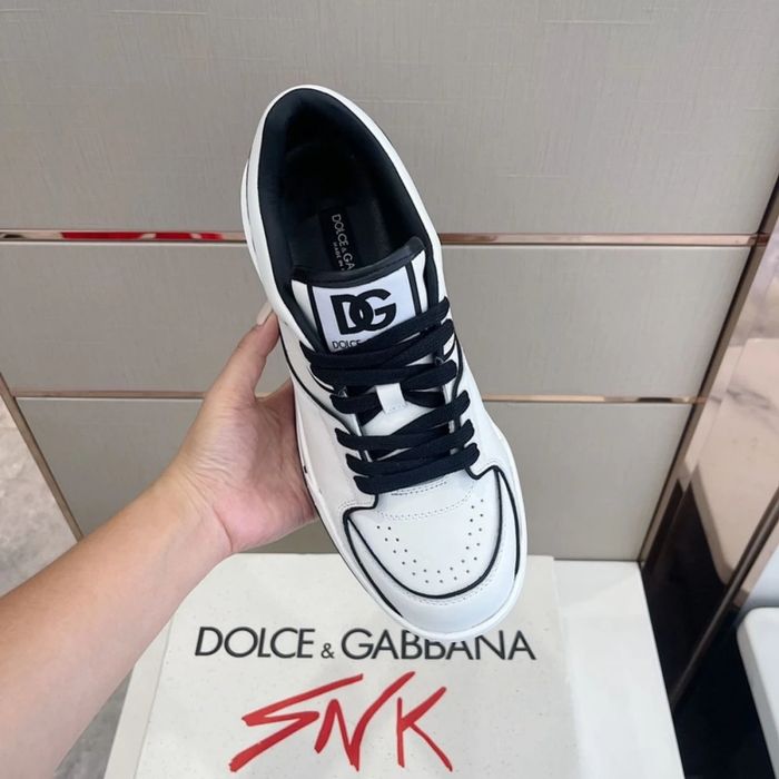 D&G Sneaker / Beige / White