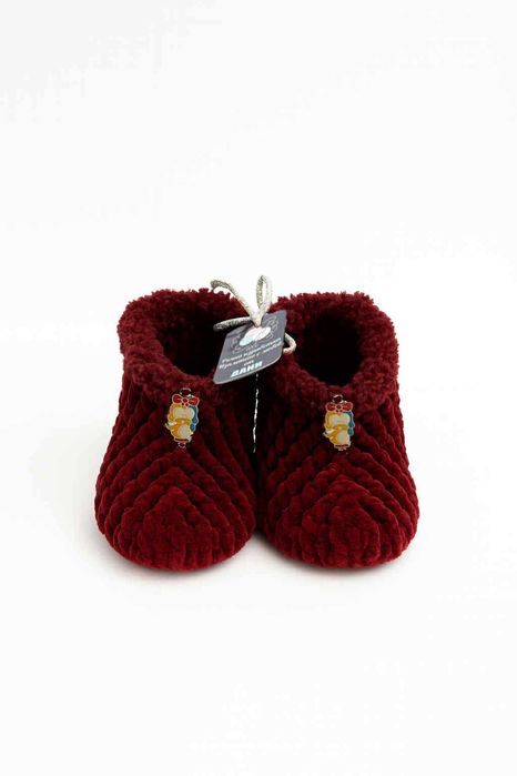 Детски плетени пантофки