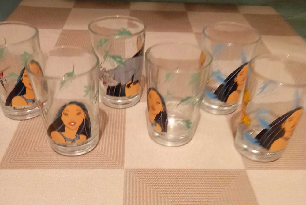 Бокалы для детей" Пахахонтас"