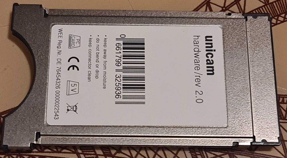 Card CI Unicam Deltacrypt pt decodare canale TV cablu PROMO