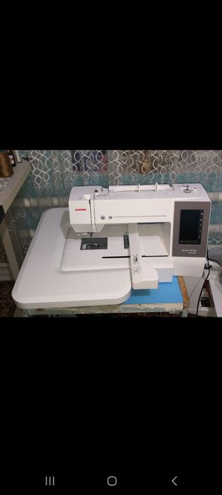2та мвшина нврхи     Новая компьютерная вишивка машинка "JANOME"  "DIS