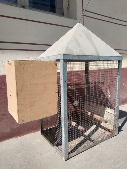 Qafas sotiladi temerdan yasalgan sirochna sotaman