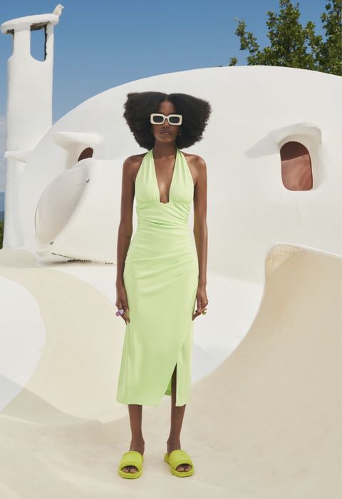 Миди рокля Зара