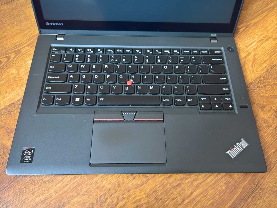 Тъчскрийн Lenovo ThinkPad T450, i5, 16GB RAM, Intel 2500 Pro SSD 180GB