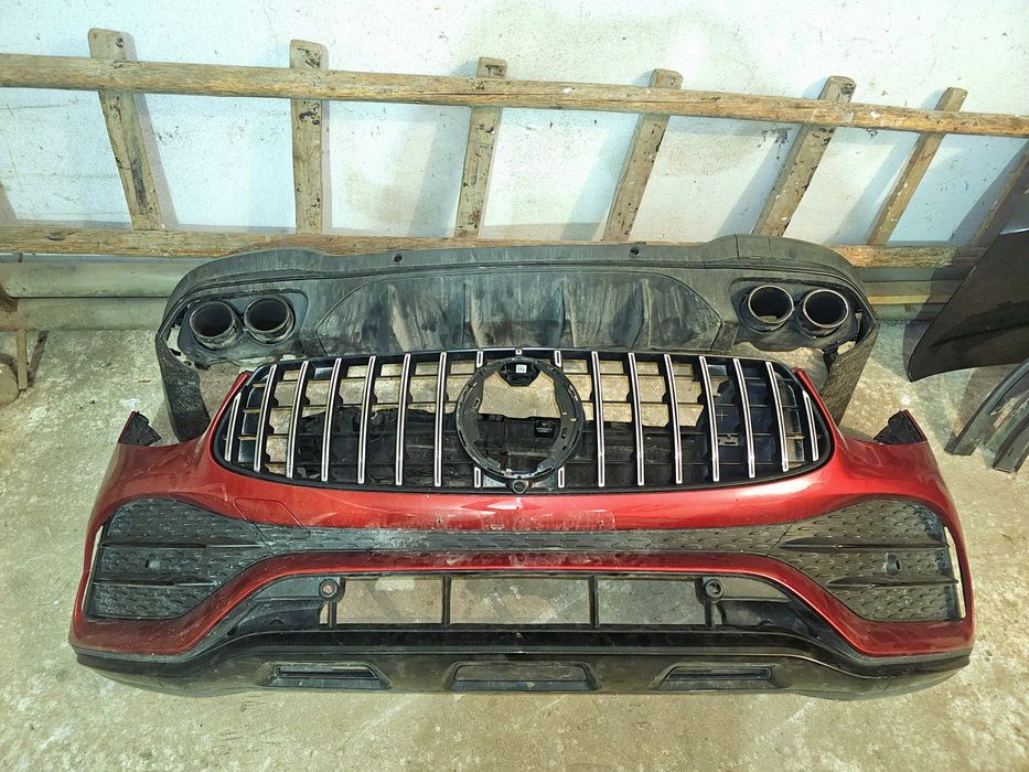 X253 C253 AMG броня 43AMG решетка раздувки вежди дифузьор накрайници