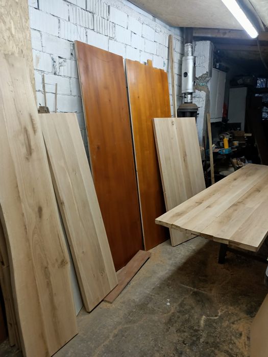 Trepte din lemn masiv