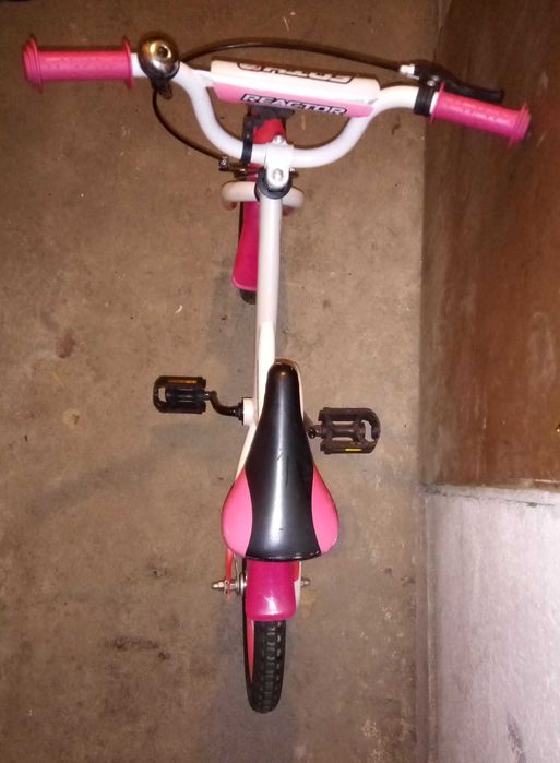 Детски велосипед REACTOR Foxy Girl 16 цола Розов за момиче колело