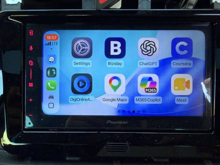 Navigatie pioneer carplay