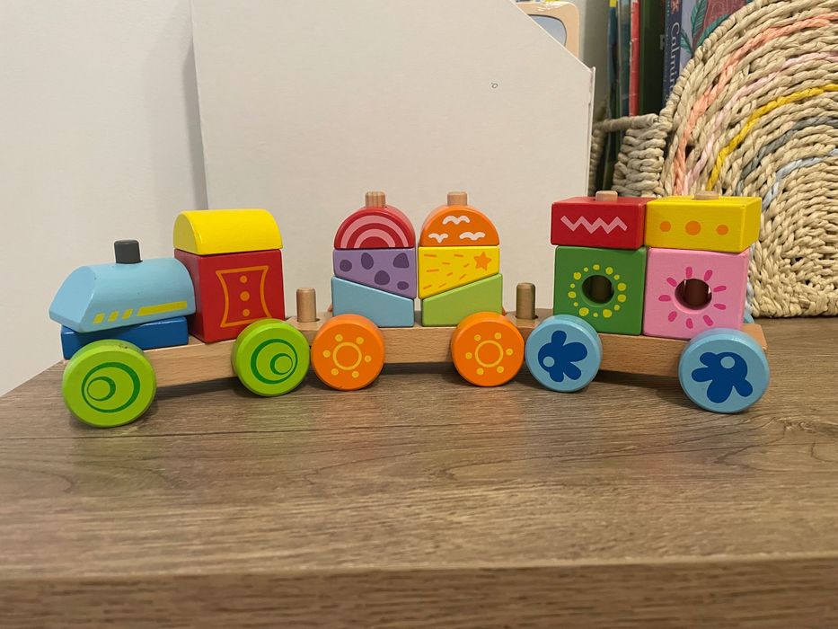 Дървено влакче Viga Toys