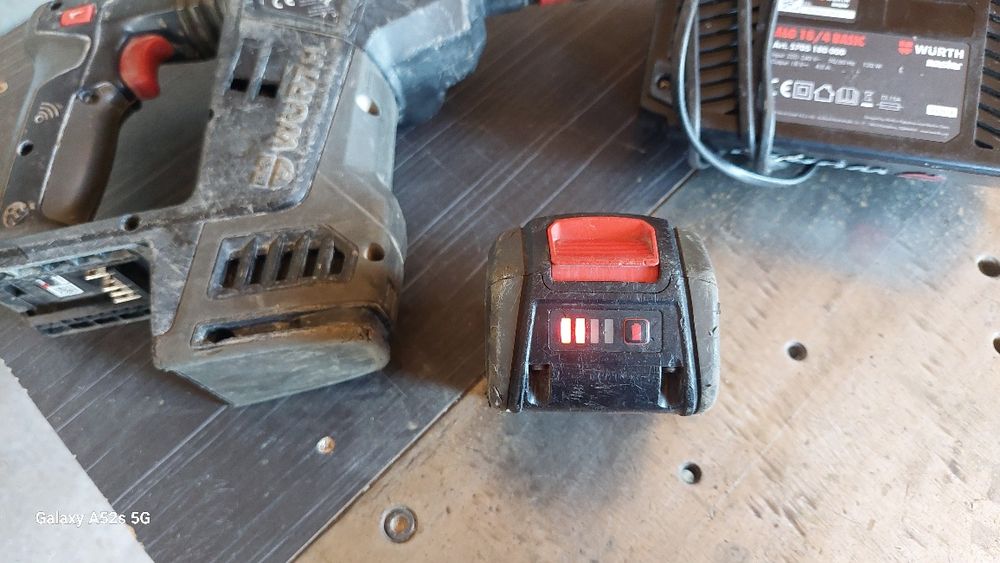 Продавам Wurth ABH 18 Compact  M-Cube  безчетков  перфоратор