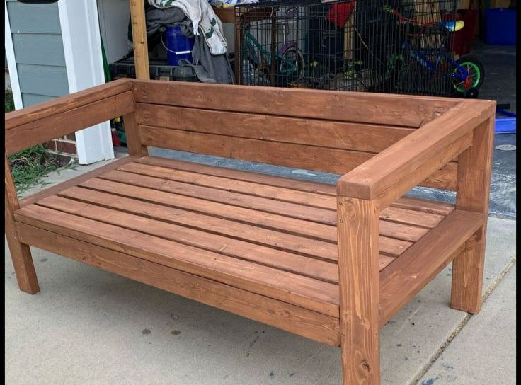 Скамейка уличная