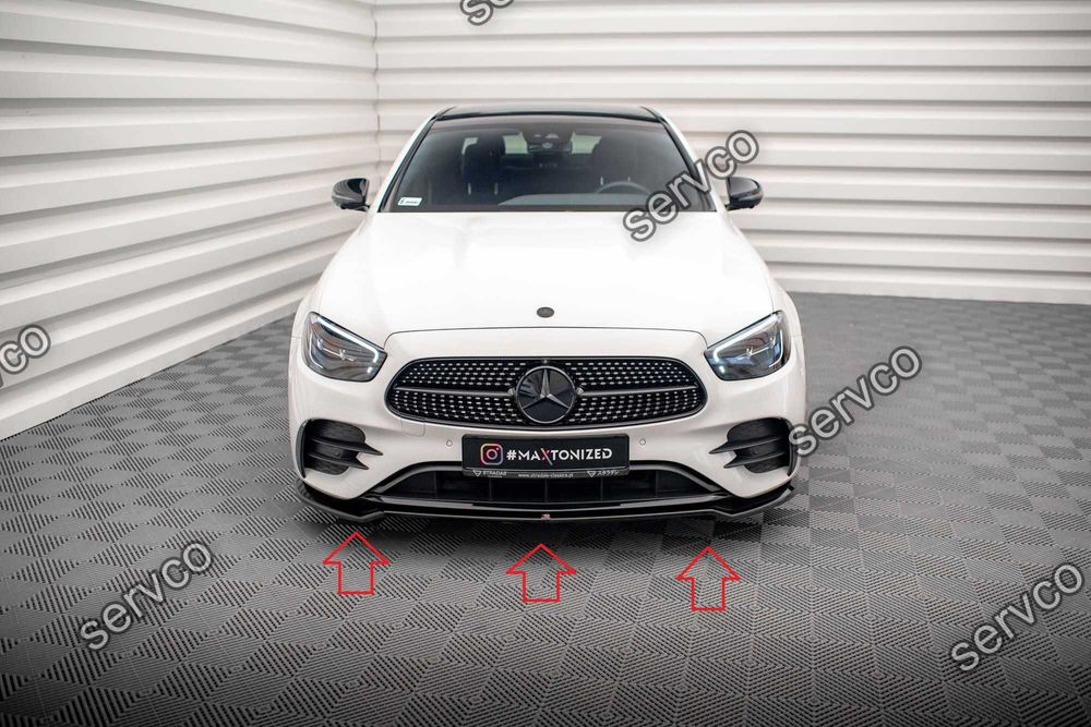 Pachet Exterior Prelungiri Body kit tuning Mercedes E Class W213 pachet AMG Line Sedan Facelift 2021-2023 v12 - Maxton Design